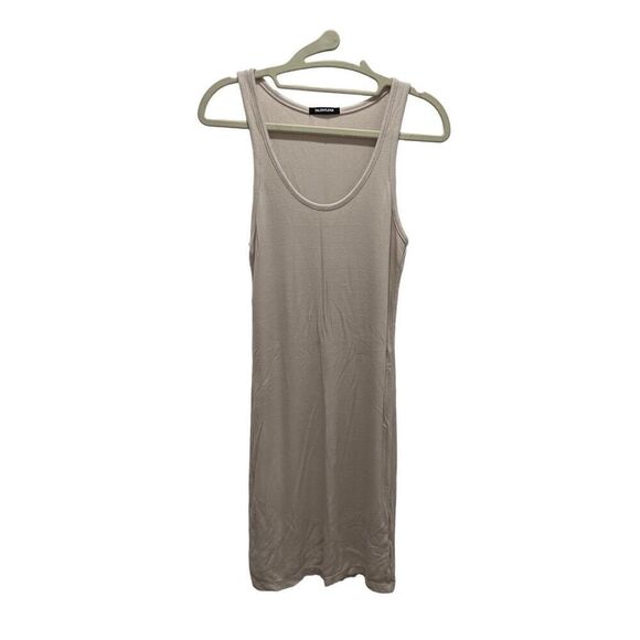 Talentless tan ribbed midi dress, women’s size M - Picture 1 of 4
